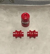 Red Thumb Stud Aluminum Standoffs For Benchmade 945 Mini Osborne G10 Knife