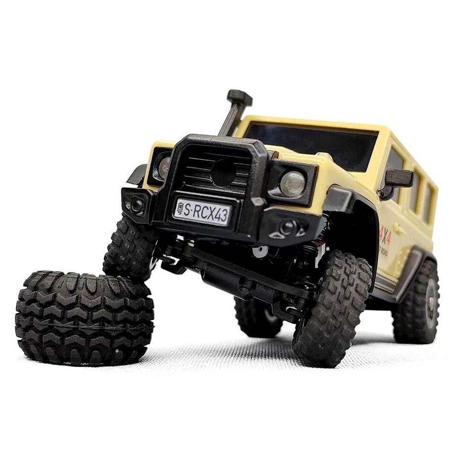 LDARC X43 Off-road 1/43 Mini four-wheel drive simulator remote control car - Image 4 of 4