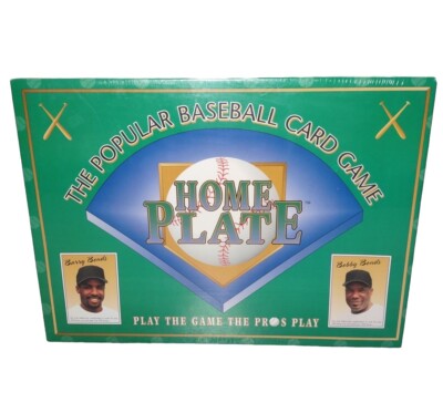Home Plate Board Game Barry & Bobby Bonds NEW FACTORY SEALED Vintage 1990s