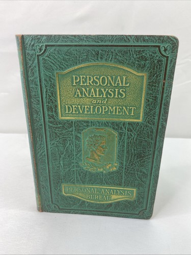 1928 Personal Analysis And Development Personal Analysis Bureau V Collectors - Picture 1 of 21