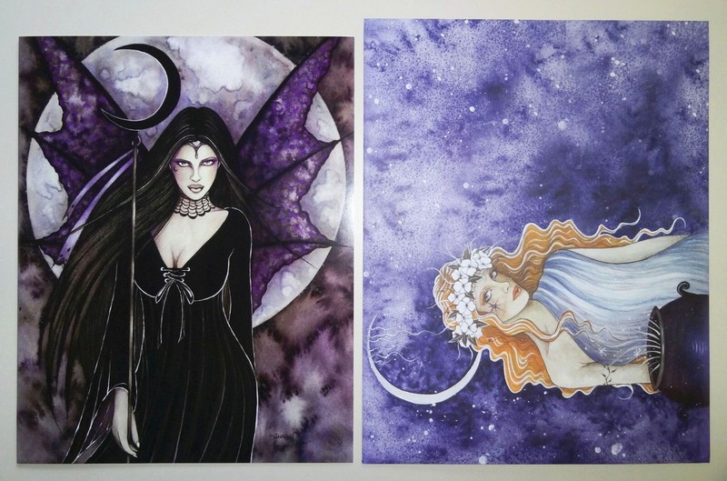 Y2K WHIMSIGOTH JESSICA GALBRETH GOTHIC FAIRY FANTASY 11x14 ART PRINT POSTER CARD