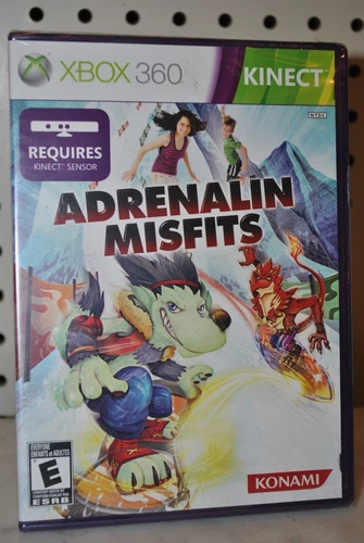 Adrenalin Misfits (Microsoft Xbox 360, 2010) Brand New Sealed