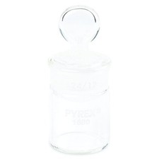 Corning PYREX #1680-2550, 16mL Tall Weighing Bottle (Single)