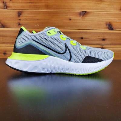 Men`s Nike Renew Run Running Shoes CK6357 002 Multiple Sizes  Black/silver/white | 883212570260 - Nike shoes Renew Run - Black/Metallic  Silver/White | SporTipTop
