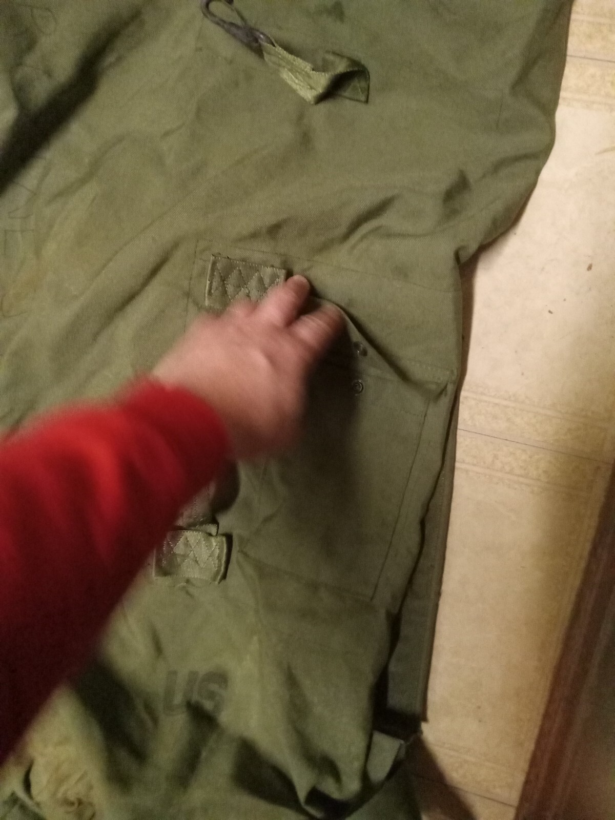 Vintage Army Bag eBay