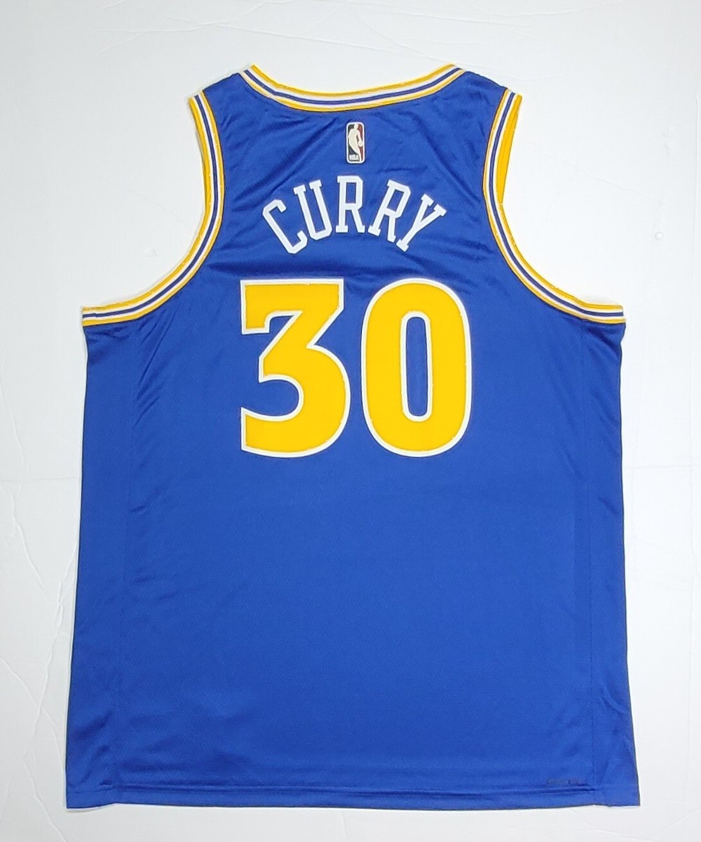Nike Golden State Warriors Stephen Curry Hardwood Classic Jersey