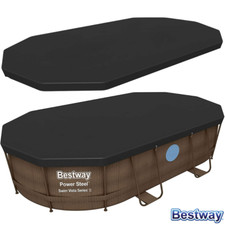 Bestway TELO COPERTURA COPRI PER PISCINA OVALE PISCINE cm 427x250 58425