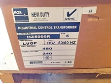 (C) EGS SOLA HZ5000R SolaHD 5KVA 480-240 Industrial Control Transformer