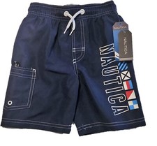 Nautica Boys' Swim Trunk with UPF 50 Sun Protection - Size 4