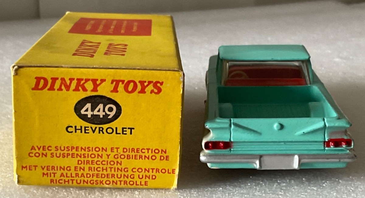 DINKY TOYS 449 CHEVROLET EL CAMINO PICK UP TRUCK .EXCELLENT