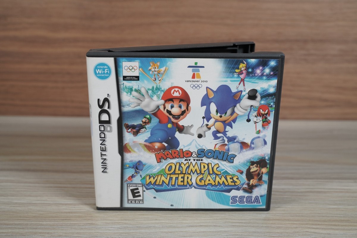 Nintendo Ds Mario And Sonic At The Special Olympics Mario Sonic At