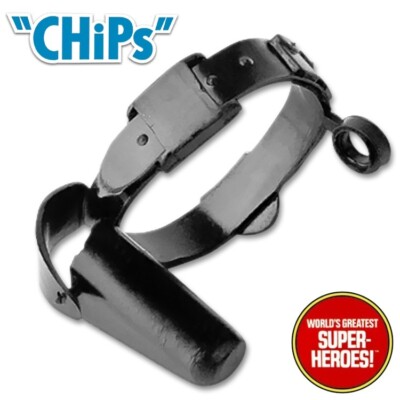 Mego CHiPs Ponch Jon Sarge Belt Gun Holster Repro for 8  Figure