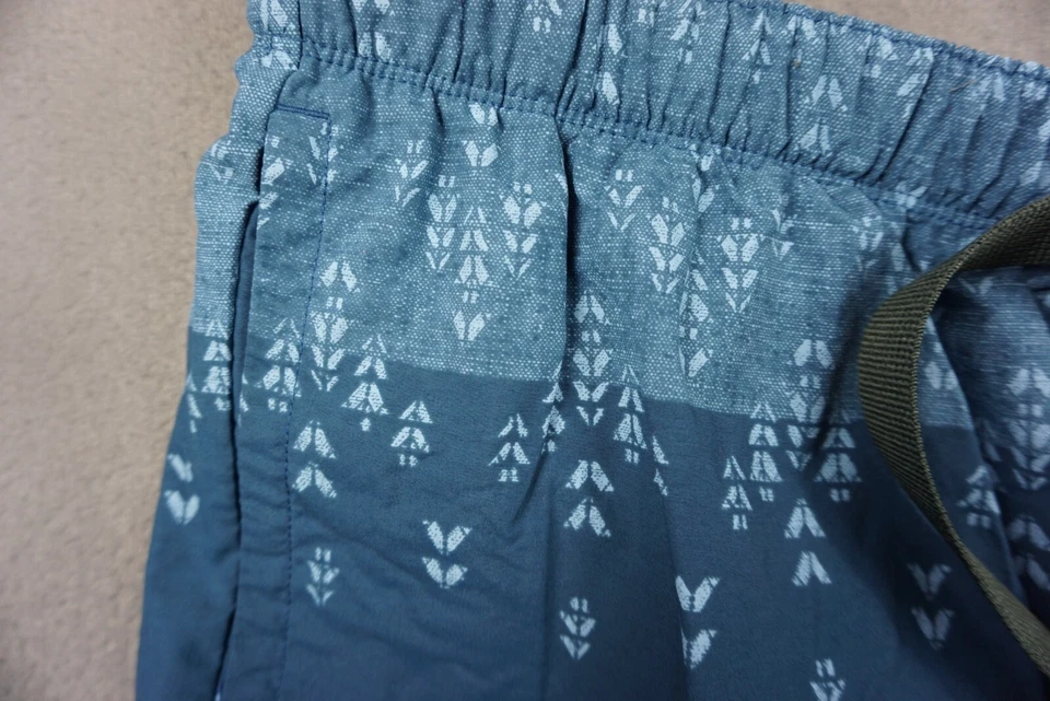 Shorts Columbia Masculino XL Cinto Caminhada Malha Externa Forrada Azul Praia Água - Imagem 3 de 4