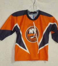 AUTOGRAPHED Islanders Jersey SPARKY CLARK GILLIES Toddler Size Signed CCM