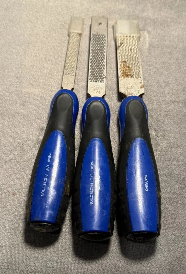 3 NICHOLSON Heavy Duty Rasps 1” 3/4” 1/2” - Image 3 of 4