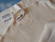  SWEATER cotton vintage 90's CERRUTI 1881 TG.50 - L circa made Italy. New! RARE