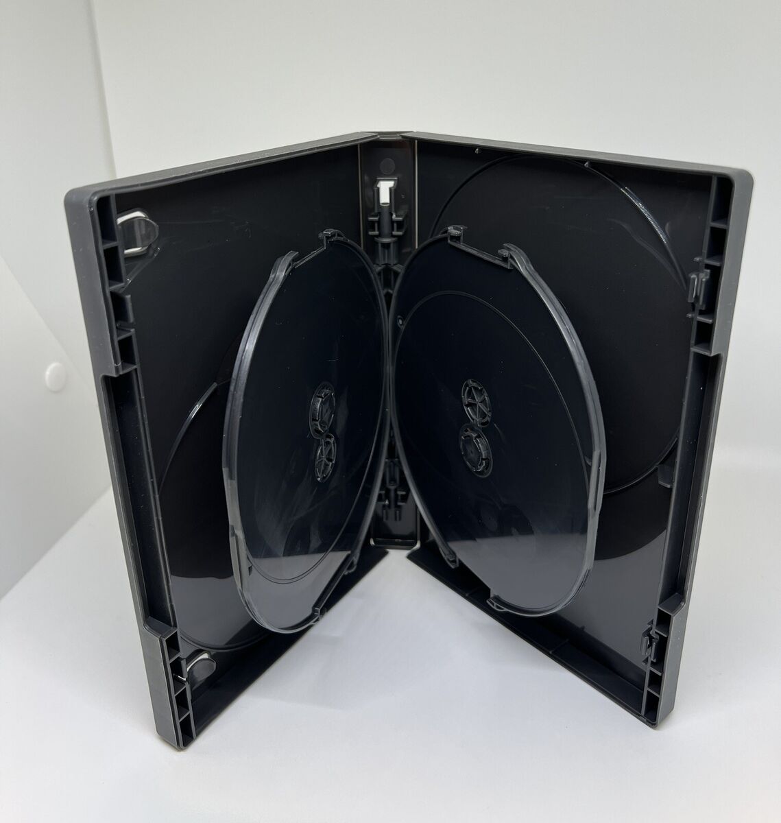 52 HIGH QUALITY 25MM BLACK QUAD 4 DISC DVD CASE, DVD-B25M-OT4X | eBay 52 HIGH QUALITY 25MM BLACK QUAD 4 DISC DVD CASE, DVD-B25M-OT4X | eBay