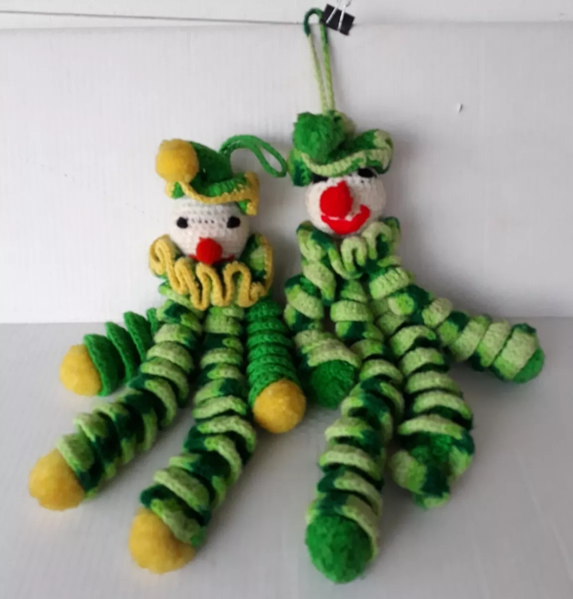 Crochet sale clown doll