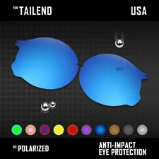 Anti Scratch Polarized Replacement Lenses for-Oakley Tailend OO4088 Opti