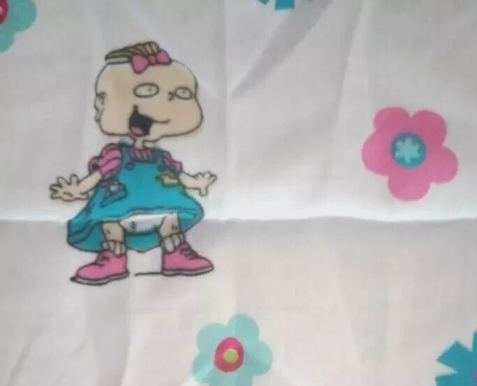 Rugrats Chuckie Lil Fun Fabric Piece 32 x 9.5 Inch USA Seller
