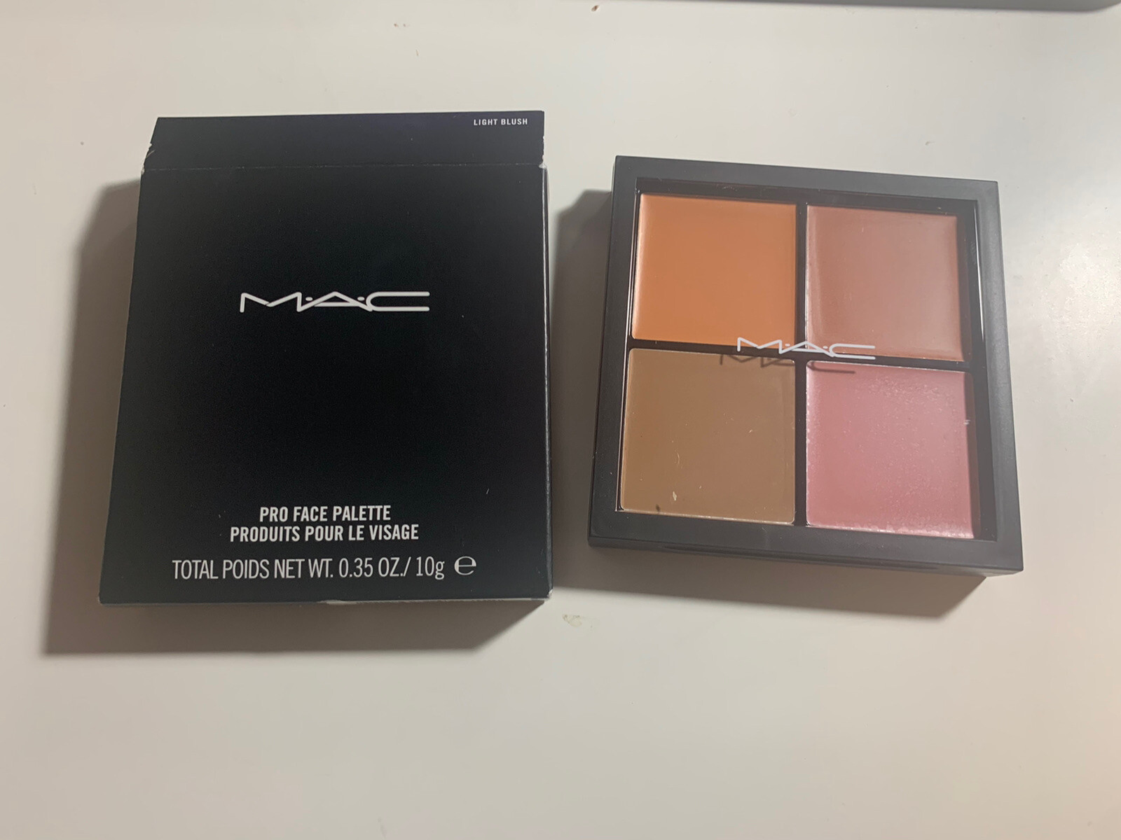 mac pro face palette light blush