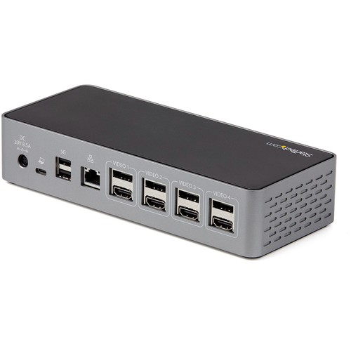 StarTech DK31C4DPPD USB-C Docking Station 4K 60Hz Quad Monitor w 100W Power