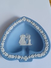 Wedgwood blau Jasperware Spaten Tablett griechischer Stil antik