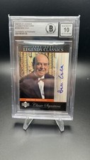 2004-05 UD Legends Classics Signatures Bob Cole BAS 10! 🔥 HOF HNIC