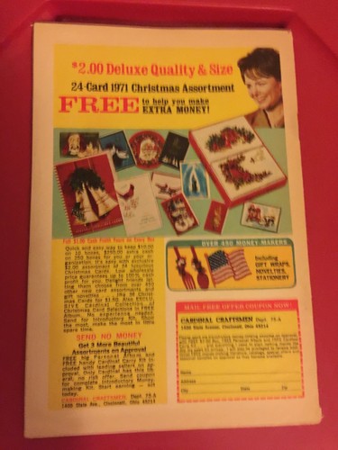 July 1971 Workbasket Knit Crochet Tat Pattern Magazine Poncho Pillow Beach Bag - Picture 2 of 2