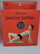 Thinx for All Period Better Underwear Brief Panties Super Absorbency Size Medium