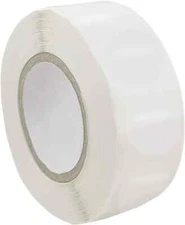 Clear Retail Package Seals, 1 Inch round Circle Wafer Seal Sticker 1000 Pcs