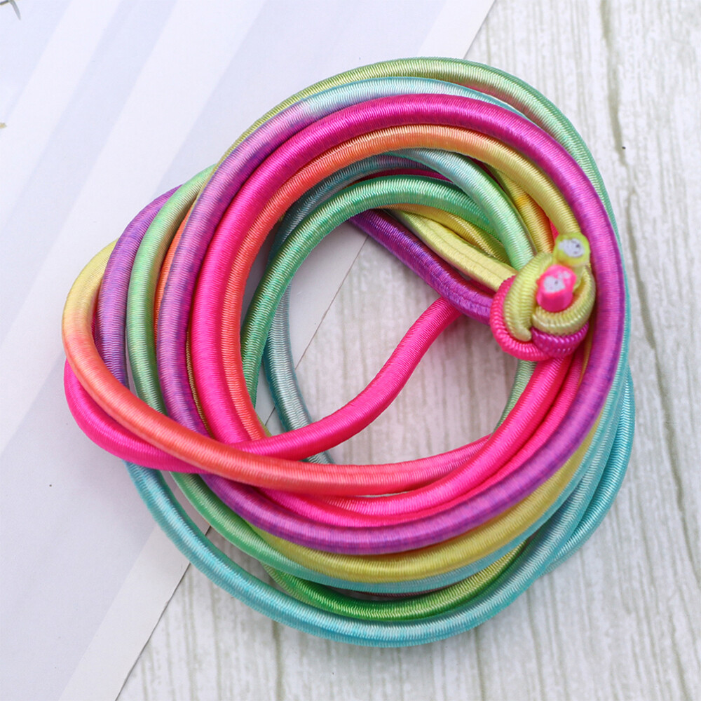 5 Pcs Rubber Band Jump Rope Girl Toy for Kids Elastic Fitness Game
