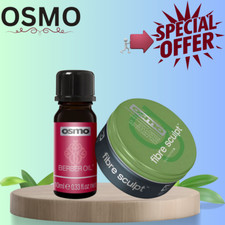 Image of Osmo Berber Oil 10ml  & Fibre Sculpt  100ml - Hair Treatment
