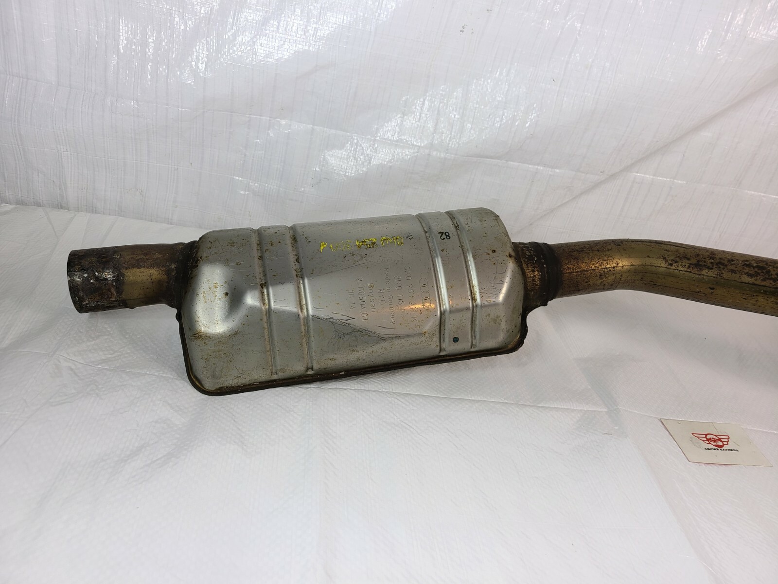 20142017 Audi SQ5 Q5 Front Right Exhaust Resonator Down Pipe OEM 3.0L