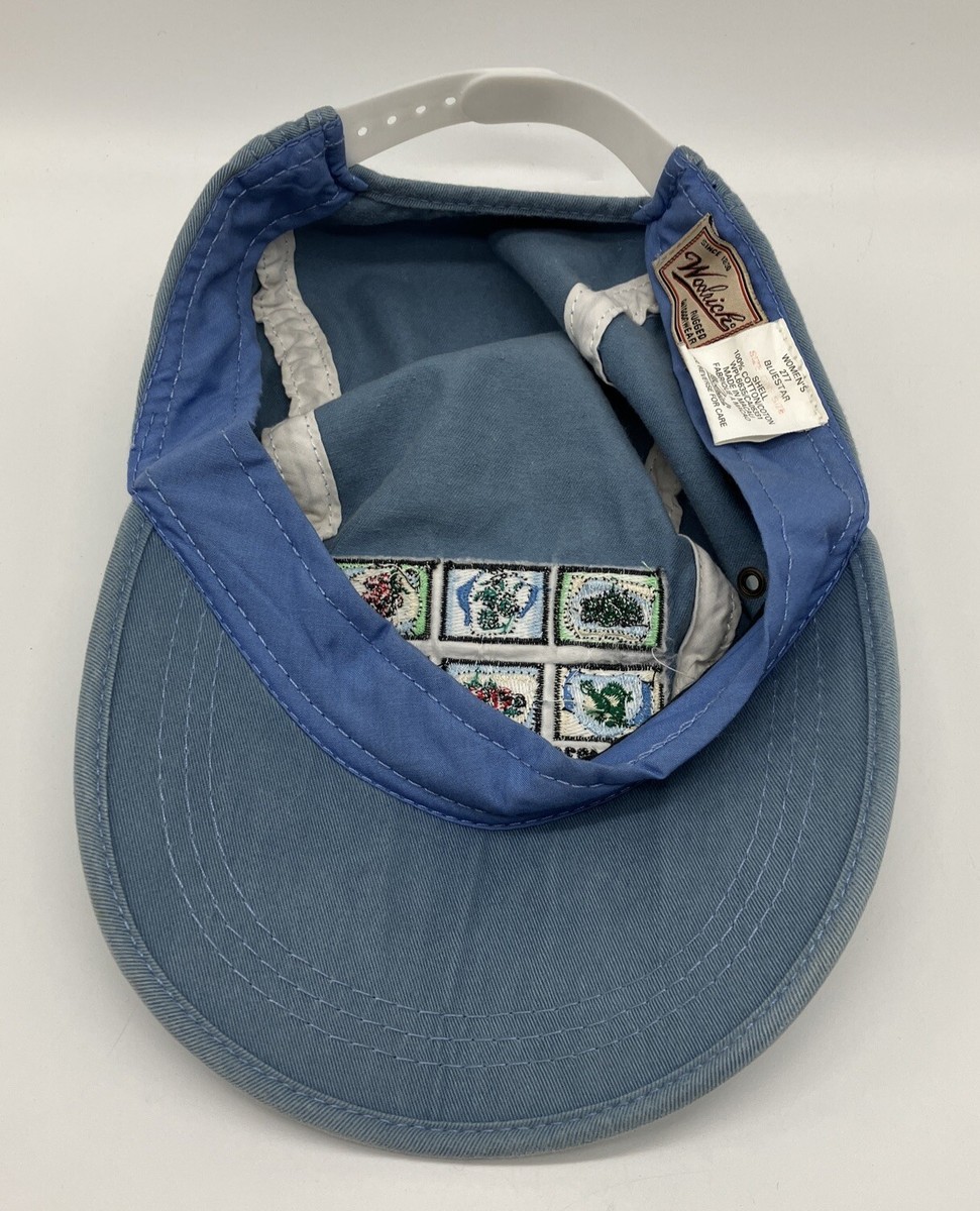 Vintage Rare Snapback Garden Hat WOOLRICH Women