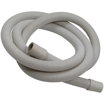 Geschirrspüler Ablaufschlauch für CDA CURRYS ESSENTIALS SHARP 2m gerade 20mm / 24mm