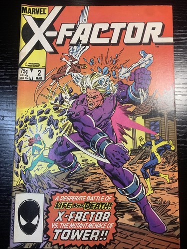 X-Factor 1 2 Marvel Comics Lot 1985 Original X-Men + Baby Cable ~ JW21 - Picture 8 of 15