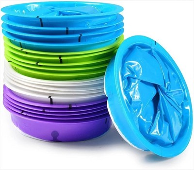 20 Pack Disposable Emesis Vomit Puke Throw-Up Barf Bags Air Sea Car Sickness Aid