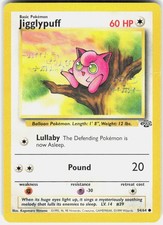 Pokemon TCG Jigglypuff Jungle 54/64 Common HP