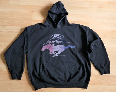 Ford Mustang Hoodie Gr. XL Kapuzen-Pullover in schwarz Official Licensed Produkt