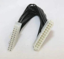 Power SUPPLY Extension ATX 24PIN 10INCH MotherBoard BLACK