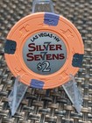 Silver Sevens Las Vegas Nevada 2014 $2 Casino Chip No More Tables — photo 2