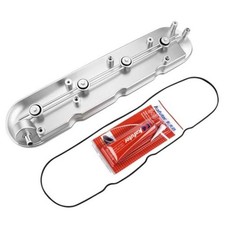 Driver Side Valve Cover with Gasket Bolts - Compatible with 1999-2008 Cadillac