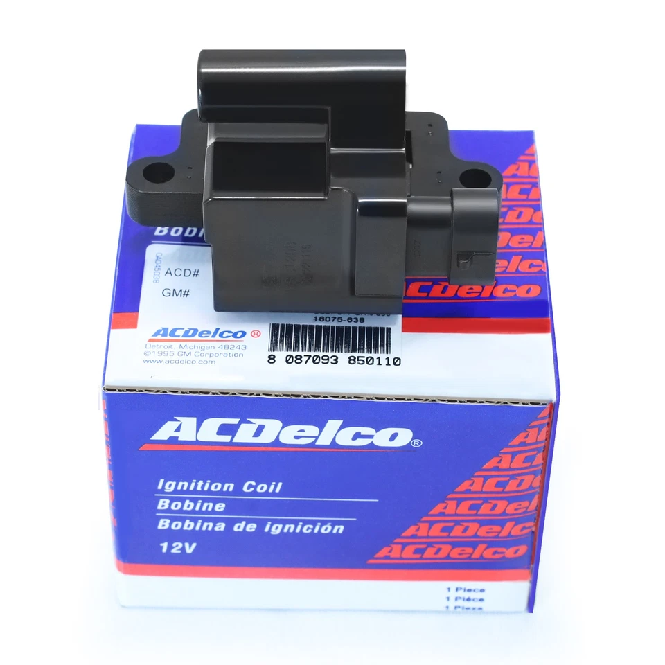 8PCS Square Ignition Coil & Spark Plug Wire For Chevy GMC 4.8L 5.3L 6.0L 8.1L US - Image 3 of 4