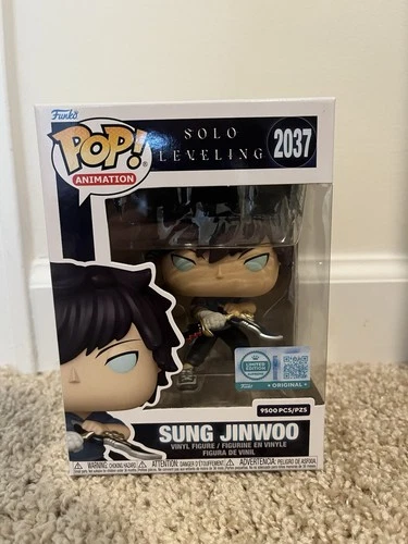 FUNKO POP SUNG JINWOO SOLO LEVELING SUPREME LE EXCLUSIVE 9500 PCS #2037