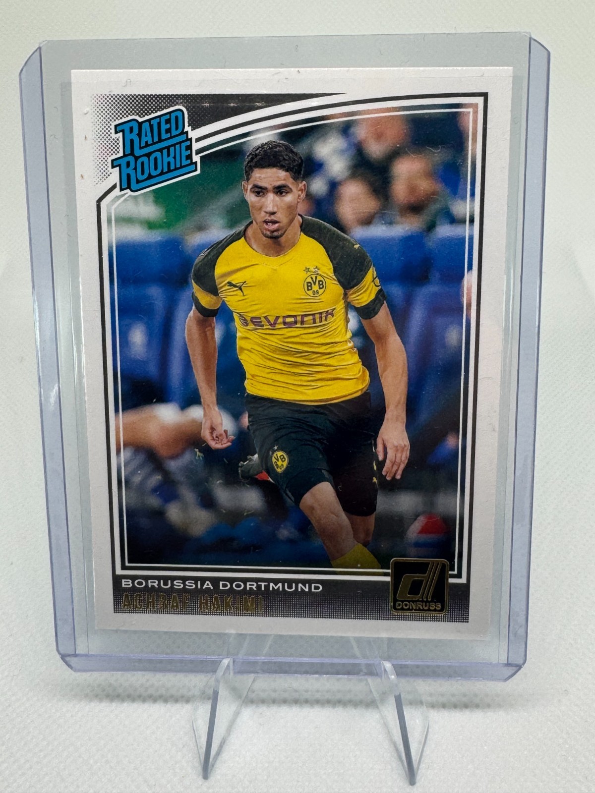 2018-19 Panini Donruss - Rated Rookie Achraf Hakimi #181 (RC)