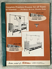 ORTHO-TRAC Orthopedic & Fracture Equipment Catalogs c1962 Adult & Children&rsquo;s etc