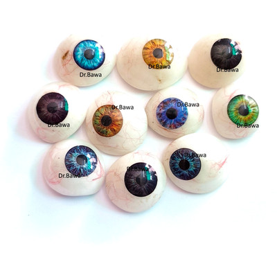 Dr Bawa Artificial Eye Human Prosthetic Vintage Set 10