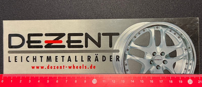 Discreet alloy wheels-tuning-car-decal sticker/050517141