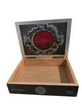 ARCHETYPE Cigar Box Toro Ventura Cigar Co Wooden Hinged Storage BOX EMPTY